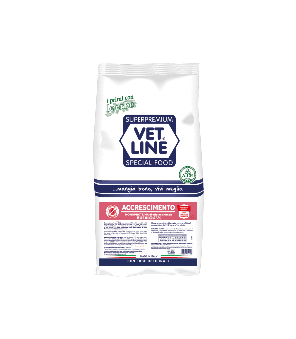 Vet Line mangime secco linea Accrescimento bufalo - 2