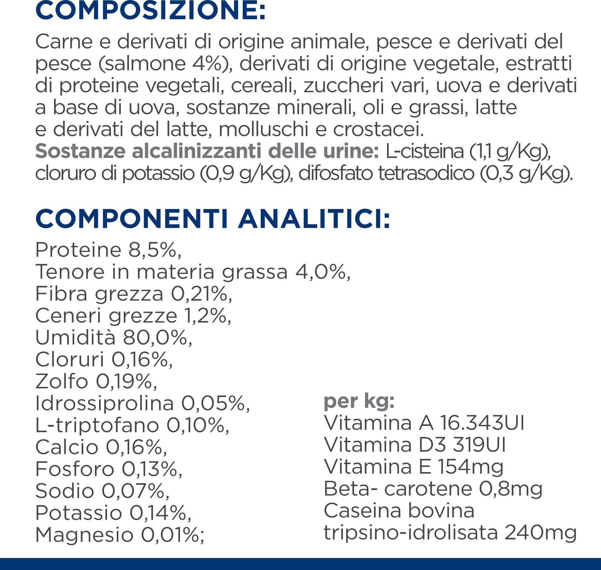 Hill's Prescription Diet Multicare Stress umido Gatti Adulti salmone 85 gr - 11