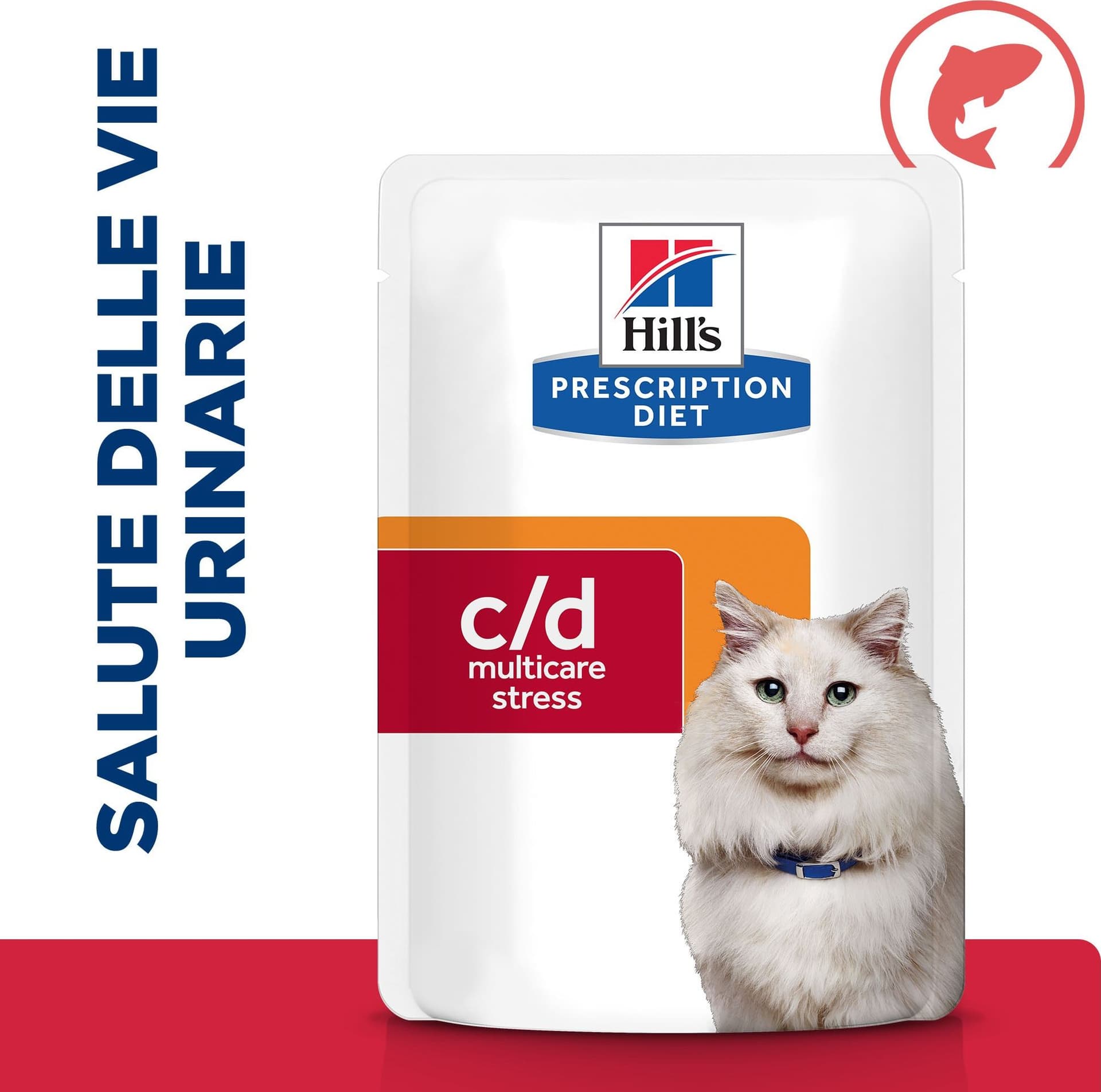 Hill's Prescription Diet Multicare Stress umido Gatti Adulti salmone 85 gr - 4
