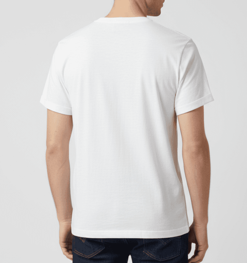 T-Shirt Uomo Let's Bubble Stampa Personaggi Bianco - Streetwear Creativo Italiano in T-shirt Couture - Sestu, commercioVirtuoso.it