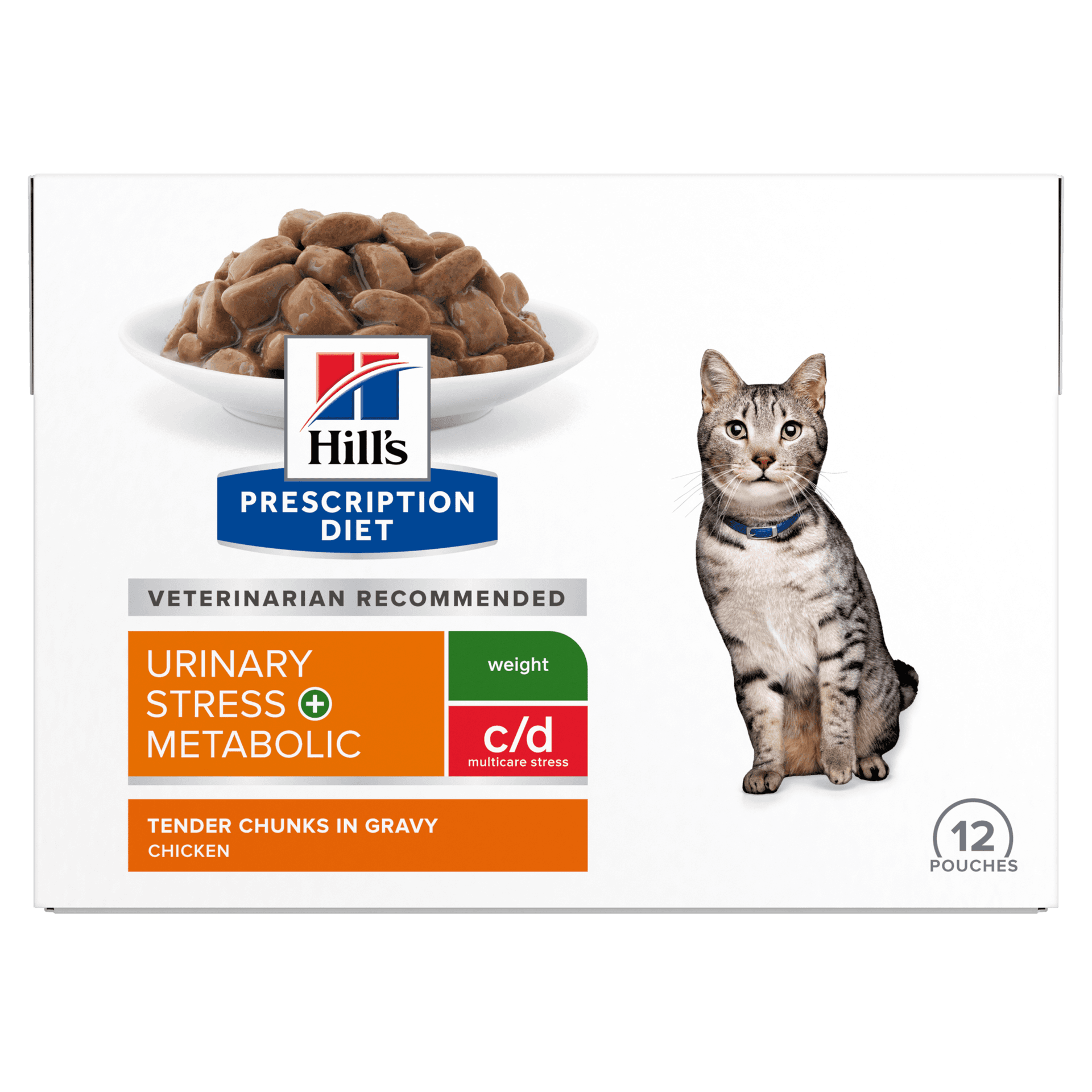 Hill's Prescription Diet Multicare Stress+Metabolic umido Gatti Adulti pollo 85 gr - 2