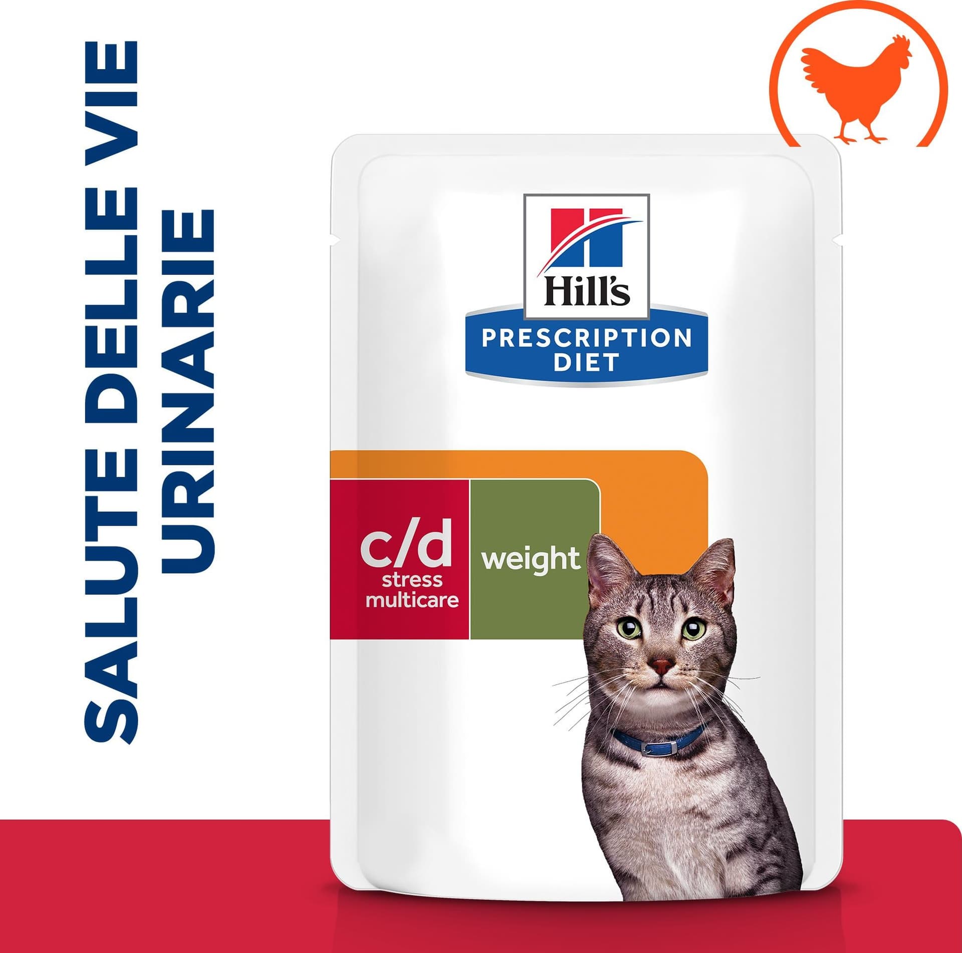 Hill's Prescription Diet Multicare Stress+Metabolic umido Gatti Adulti pollo 85 gr - 4