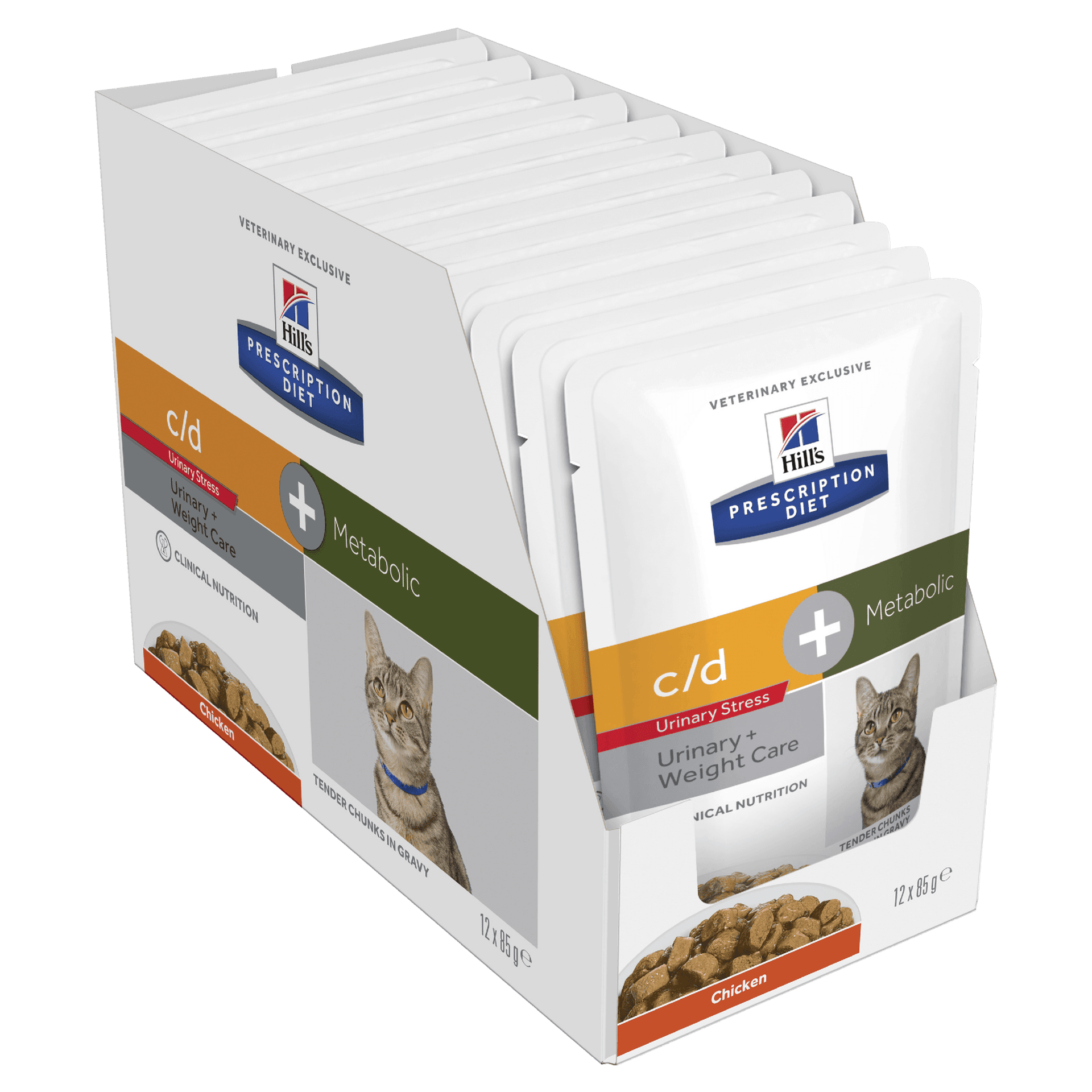 Hill's Prescription Diet Multicare Stress+Metabolic umido Gatti Adulti pollo 85 gr - 5