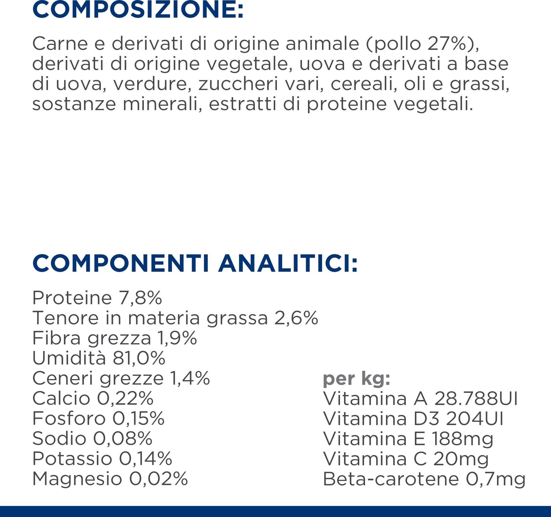 Hill's Prescription Diet Metabolic umido Gatti Adulti pollo 85 gr - 11
