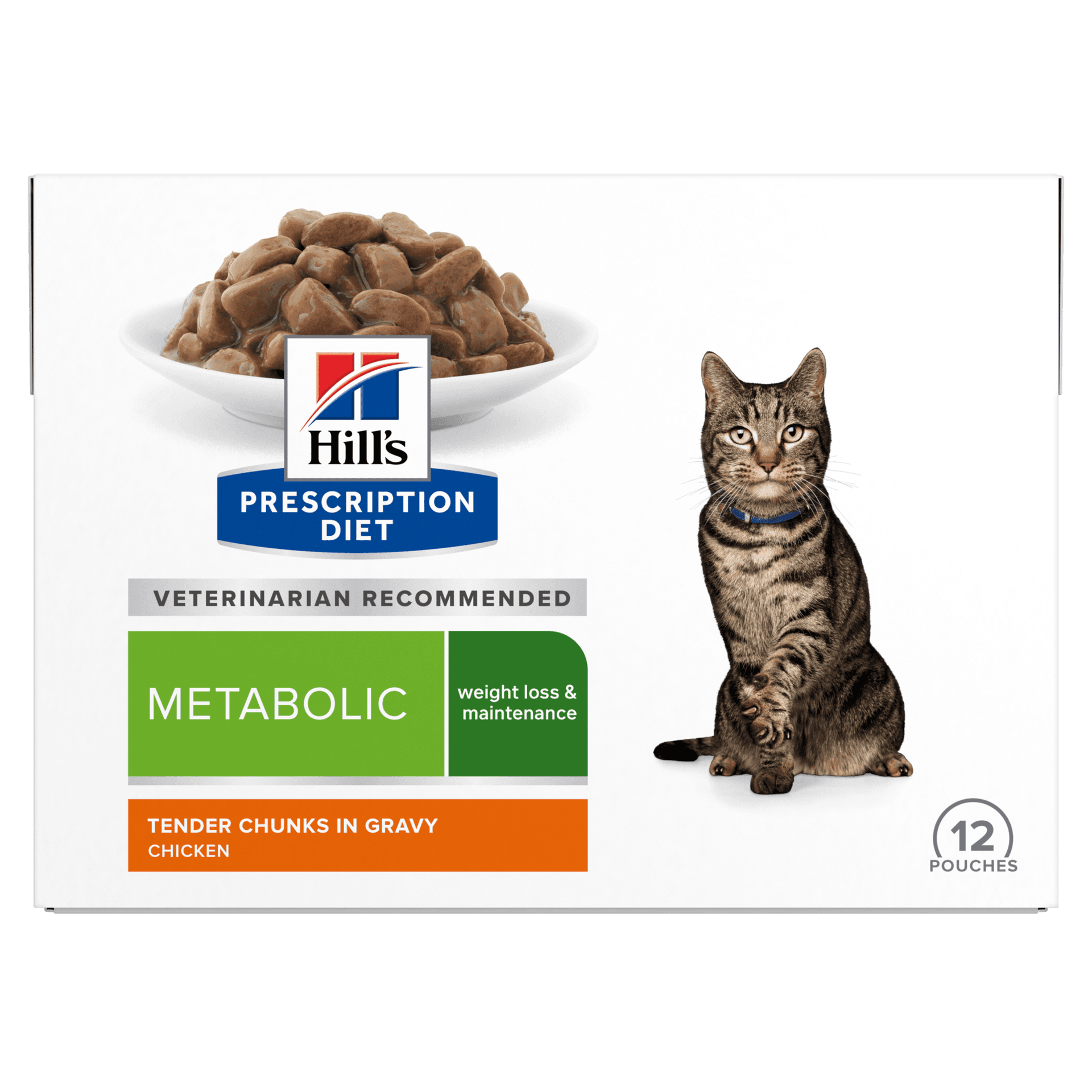 Hill's Prescription Diet Metabolic umido Gatti Adulti pollo 85 gr - 2