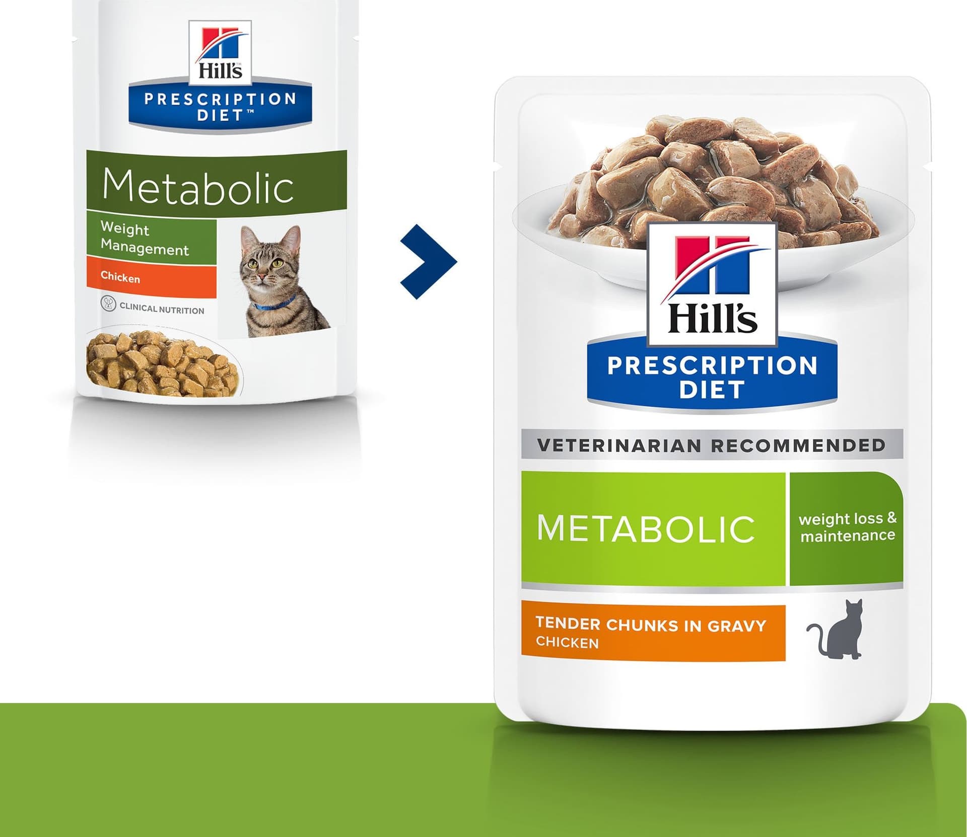 Hill's Prescription Diet Metabolic umido Gatti Adulti pollo 85 gr - 5