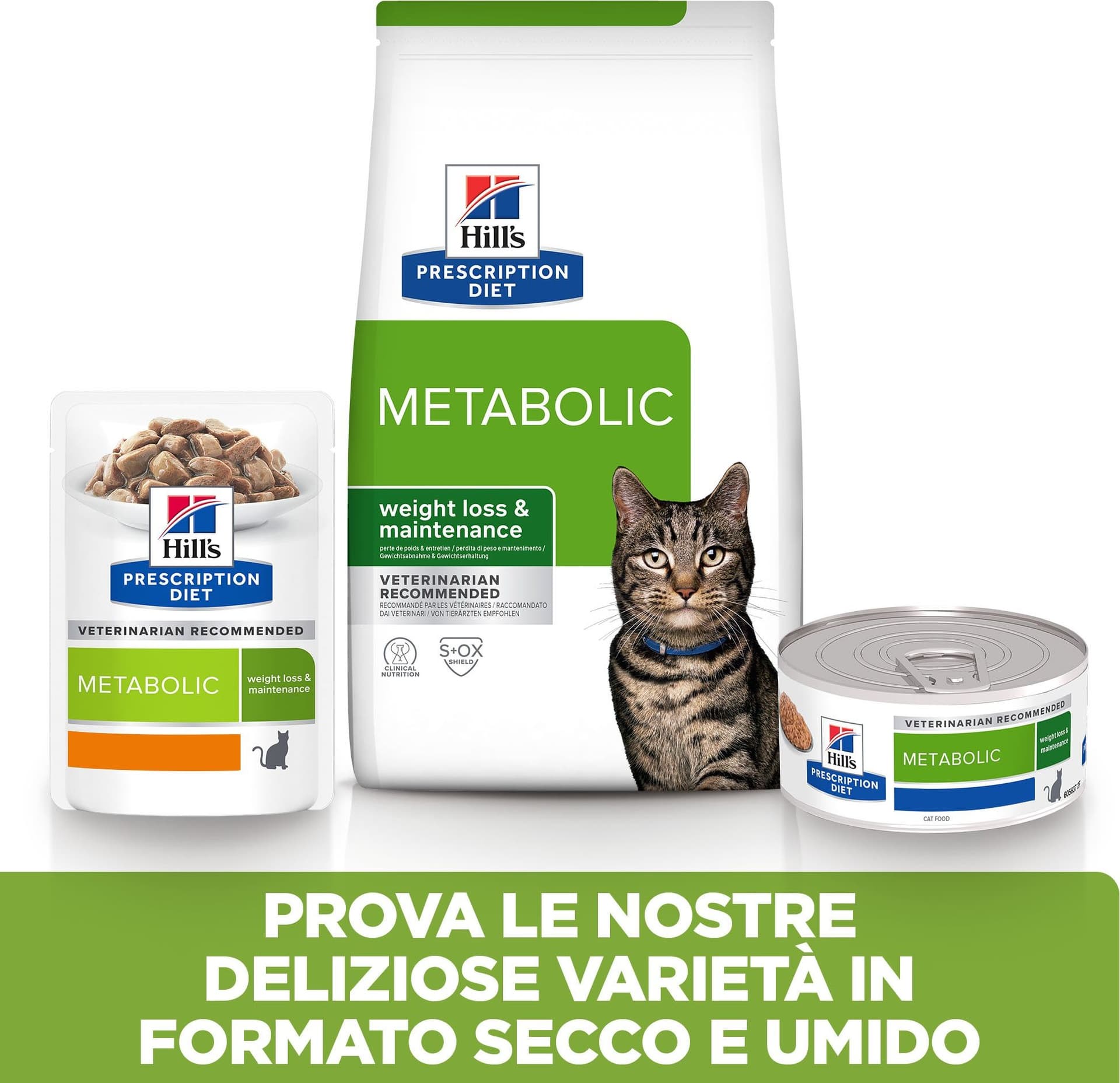 Hill's Prescription Diet Metabolic umido Gatti Adulti pollo 85 gr - 6
