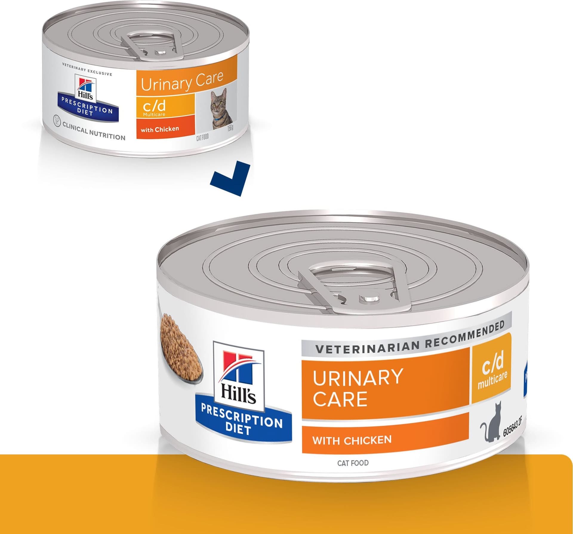 Hill's Prescription Diet Multicare umido Gatti Adulti pollo 156 gr - 3