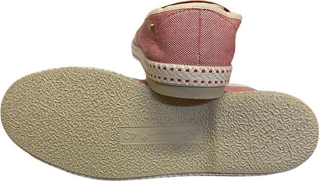 Scarpa uomo Rivieras - Espadrillas College Berkeley - Bianco/rosso - 4