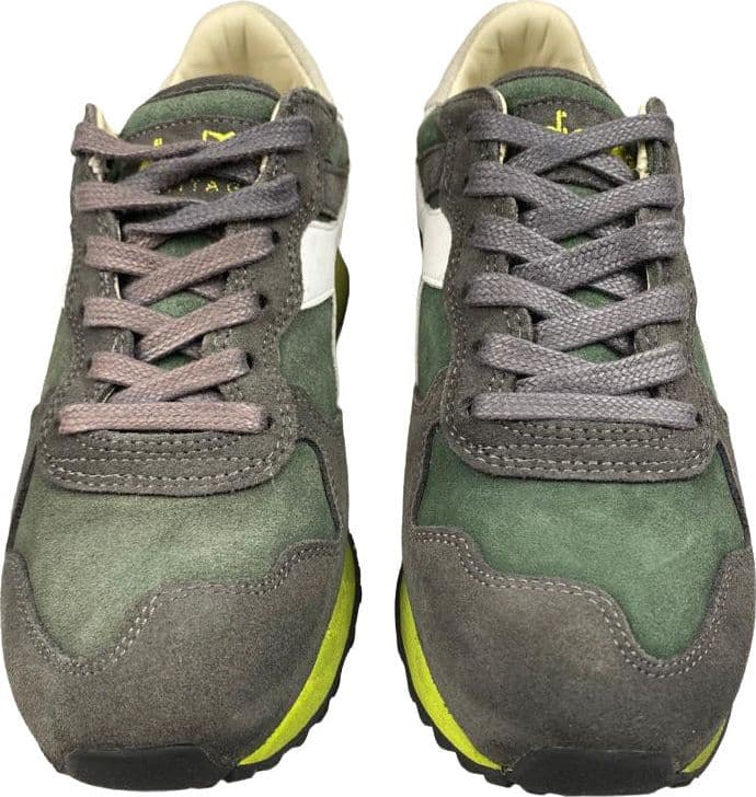 Scarpa uomo Diadora Heritage - Sneaker Trident S SW Verde Marrone Bianco in Sneaker casual Couture - Sestu, commercioVirtuoso.it