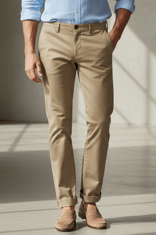 Pantalone uomo PT01 - colore beige Made in Italy