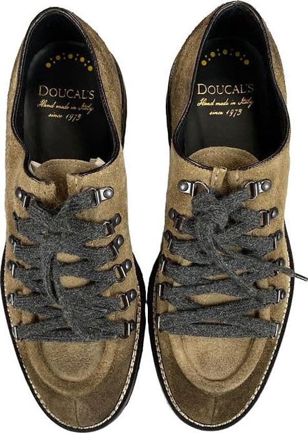 Scarpa uomo Doucal's - Derby coulisse in pelle colore Sabbia in Scarpe stringate basse Couture - Sestu, commercioVirtuoso.it