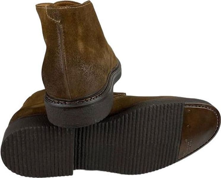 Scarpa uomo Doucal's - Stivaletto - Polacchini in pelle scamosciata - Colore Marrone in Stivali Couture - Sestu, commercioVirtuoso.it