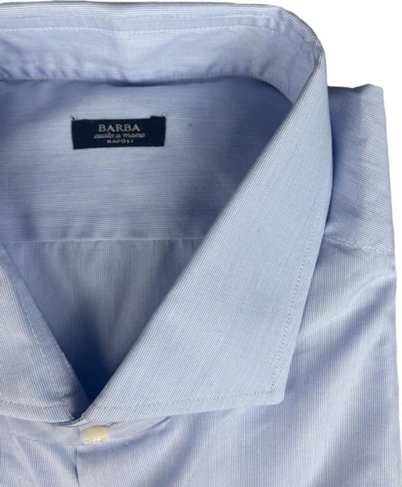 Camicia uomo Barba - Tinta unita - Colore Celeste in Camicie casual Couture - Sestu, commercioVirtuoso.it