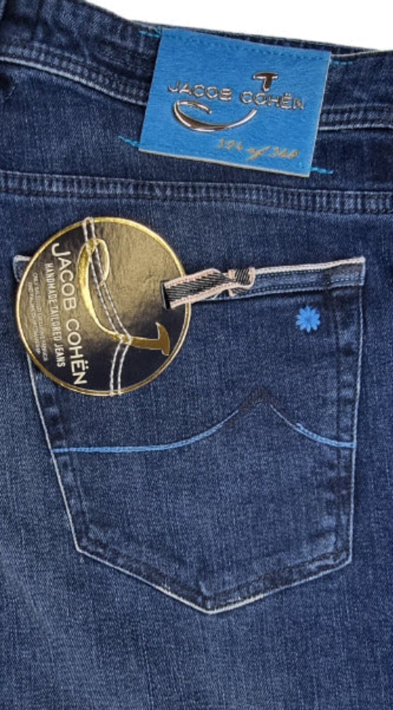 Jeans Uomo Jacob Cohen - 622 Limited Edition - Denim Lavaggio 2 in Jeans Couture - Sestu, commercioVirtuoso.it