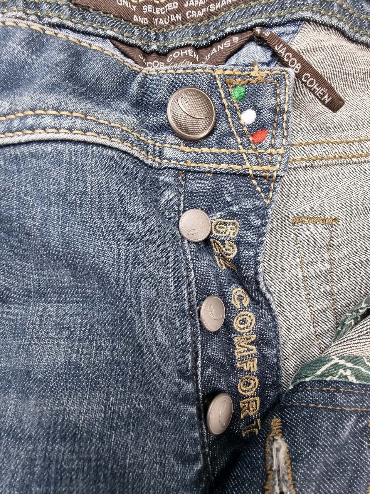 Jeans Uomo Jacob Cohen - 622 COMF - Denim 004 in Jeans Couture - Sestu, commercioVirtuoso.it