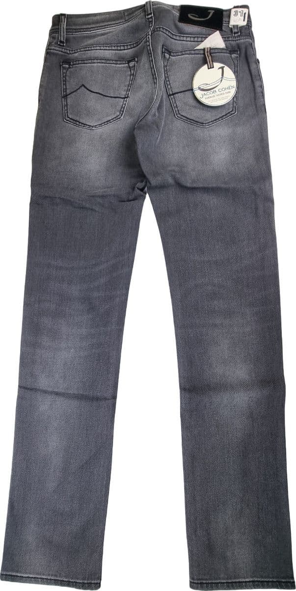Jeans Uomo Jacob Cohen 688 COMF Style 688 - Grigio Slavato in Jeans Couture - Sestu, commercioVirtuoso.it