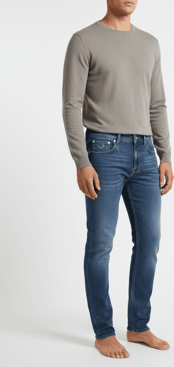 Jeans Uomo Jacob Cohen 622 COMF - Denim 021 in Jeans Couture - Sestu, commercioVirtuoso.it