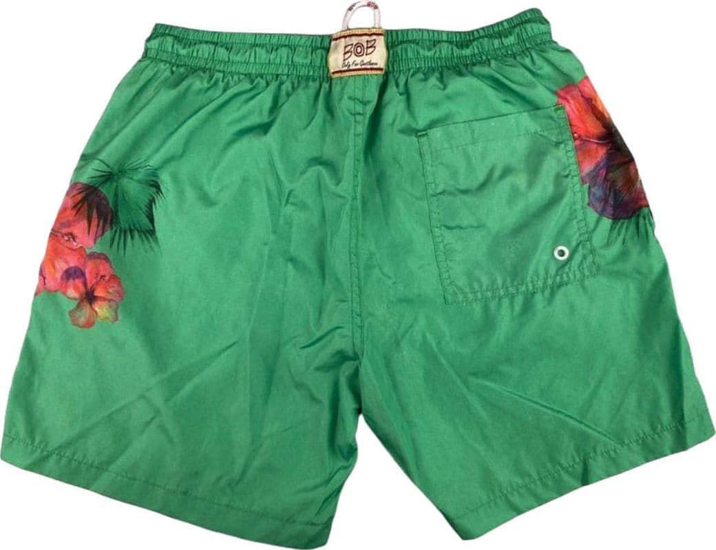 Boxer mare Uomo BoB Company - fantasia Pappagallo/fiore - colore verde in Pantaloncini e calzoncini Couture - Sestu, commercioVirtuoso.it