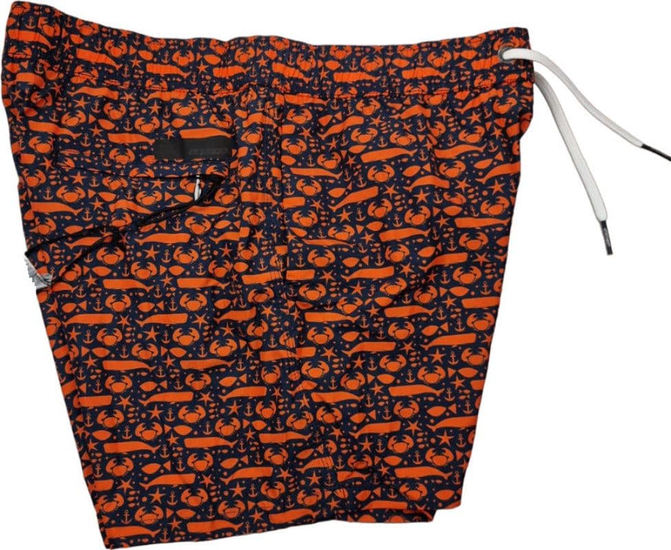 Boxer mare Uomo RRD - fantasia paranza - Blu