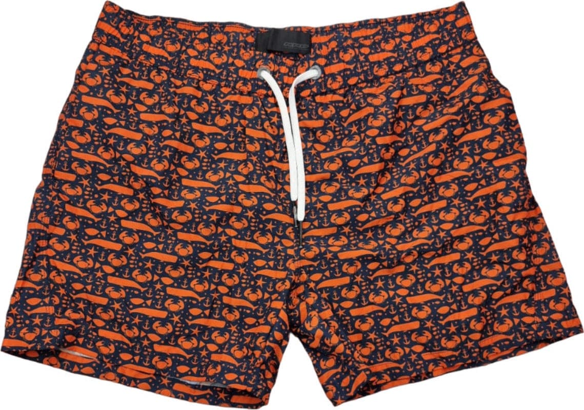 Boxer mare Uomo RRD - fantasia paranza - Blu in Pantaloncini e calzoncini Couture - Sestu, commercioVirtuoso.it