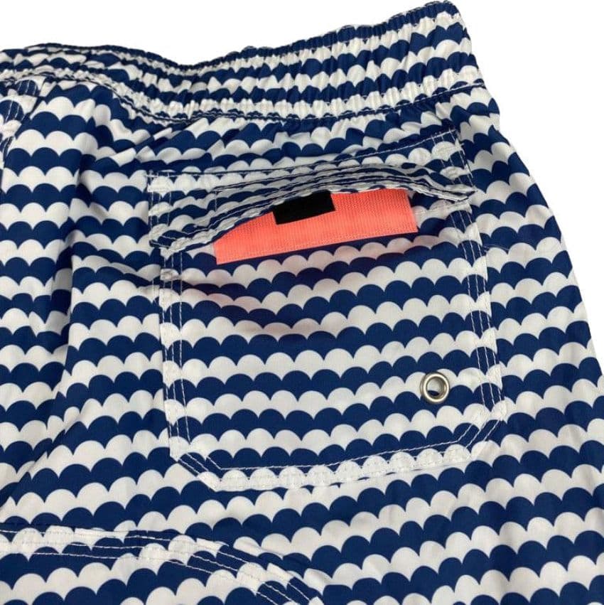 Boxer mare Uomo Sunstripes - Fantasia onde - Colore Bianco/blu in Pantaloncini e calzoncini Couture - Sestu, commercioVirtuoso.it
