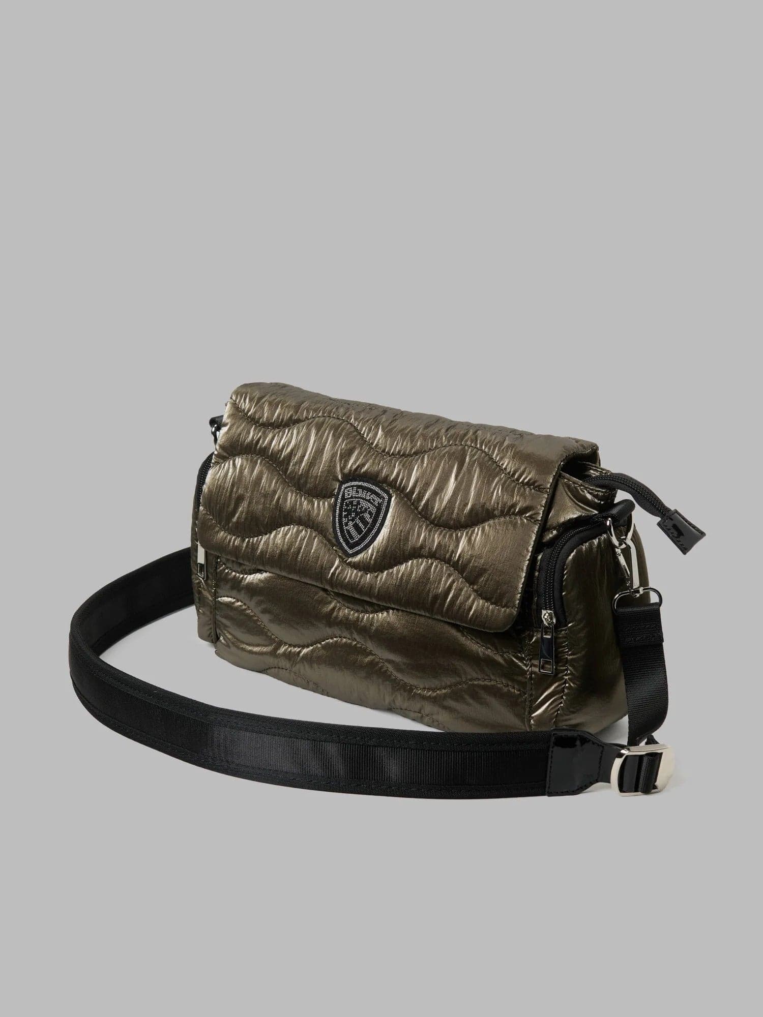 Blauer borsa donna padded nylon crossbody bag