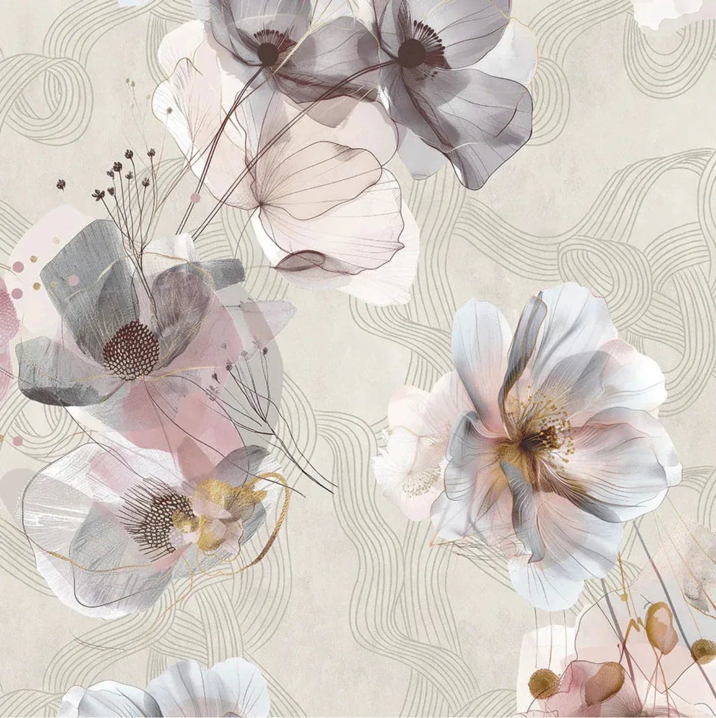 Trapunta Matrimoniale Blossom Double-Face in Percalle 200TC Riciclato – Tessitura Randi - 4