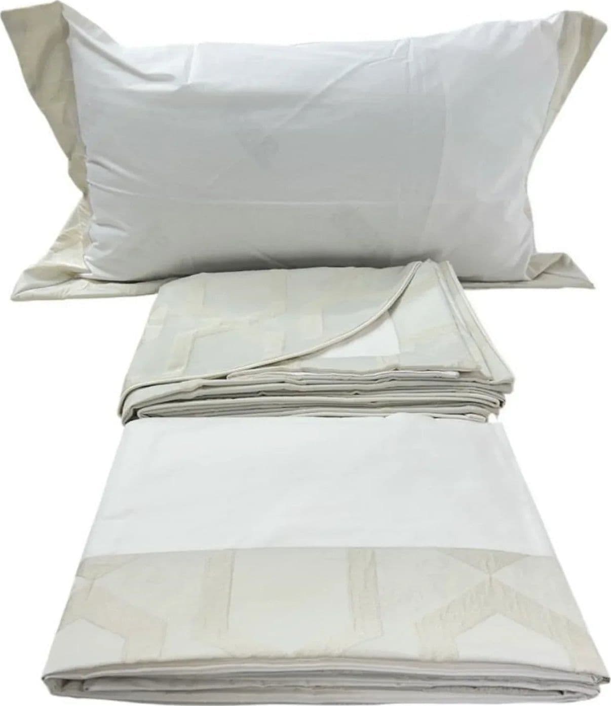 Copriletto + Lenzuolo Matrimoniale Alexander Tuscany Home Esagono – Jacquard 260x260 cm - 3