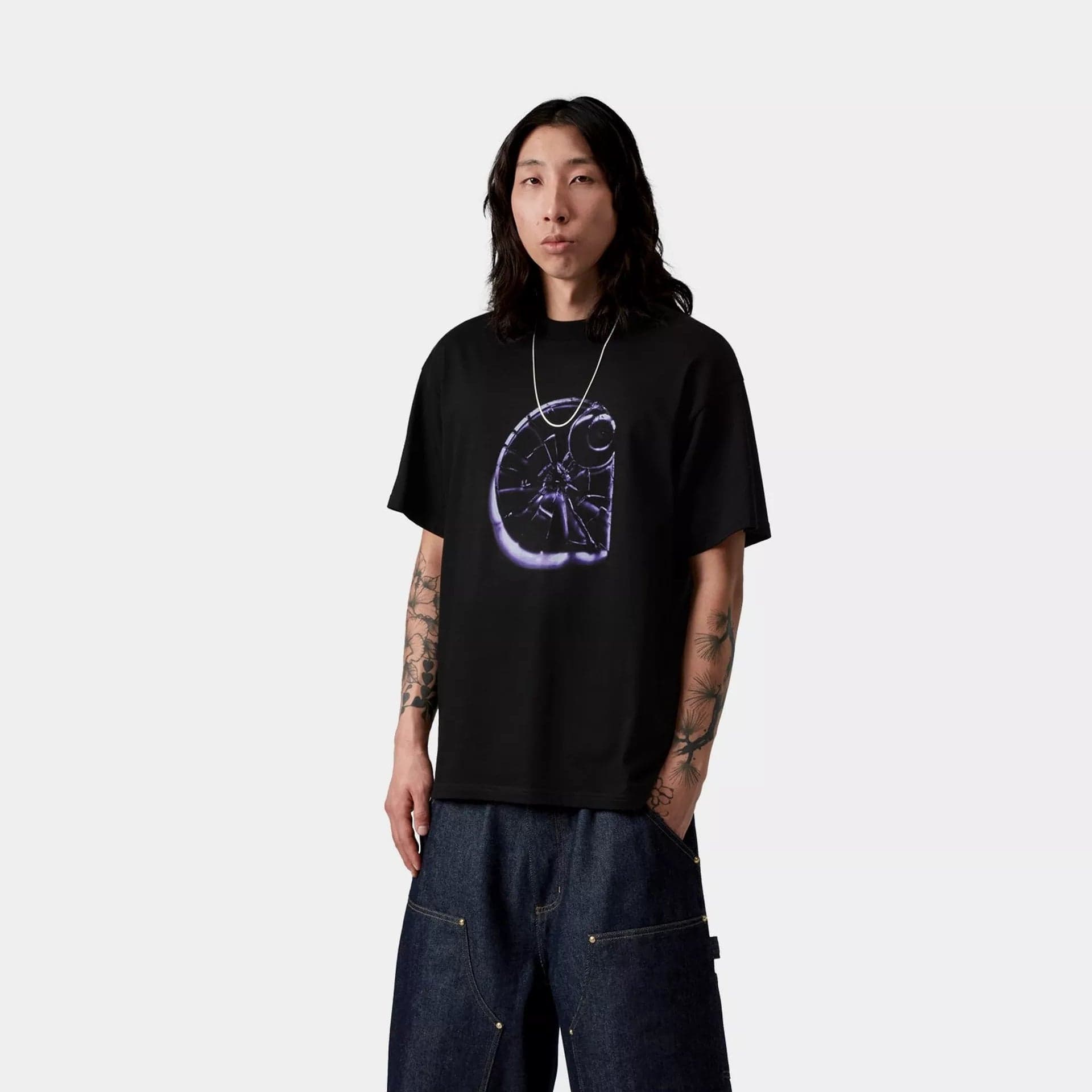 T Shirt Carhartt Shattered SS Blk - 4