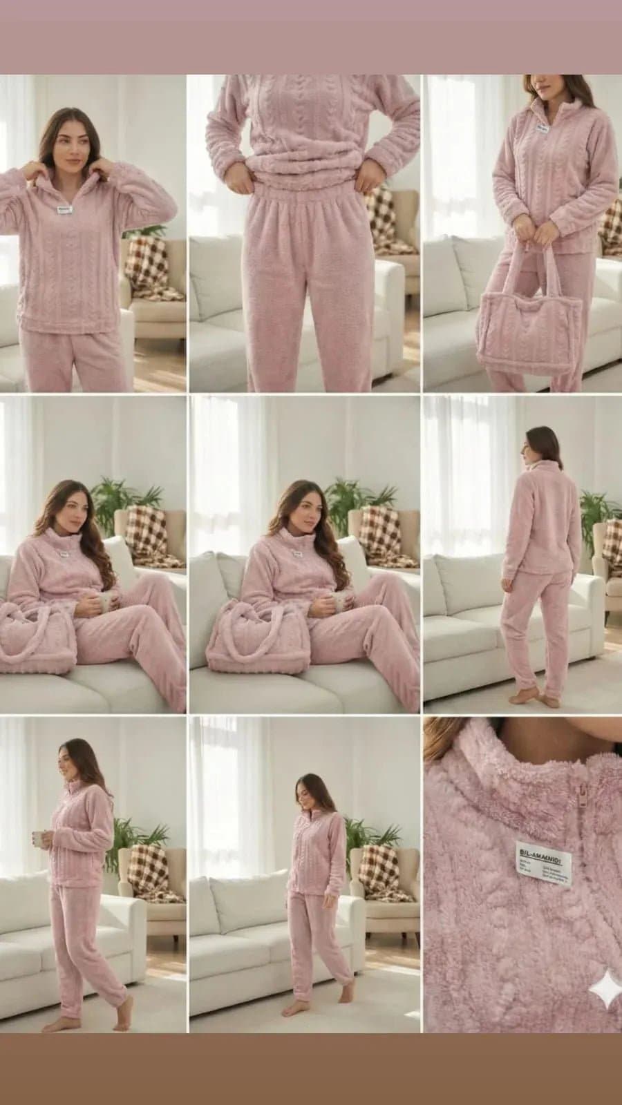 Pigiama Donna Autunno/Inverno Milk And Honey PD1476 Sherpa - 11