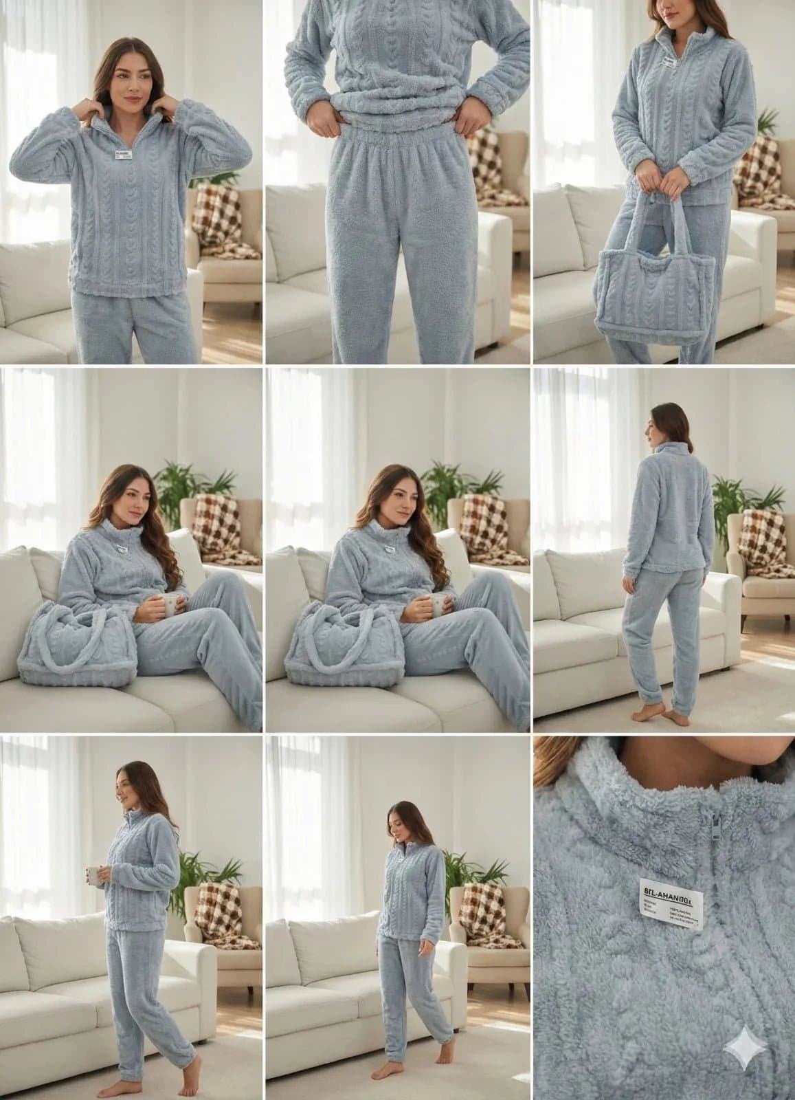 Pigiama Donna Autunno/Inverno Milk And Honey PD1476 Sherpa - 2