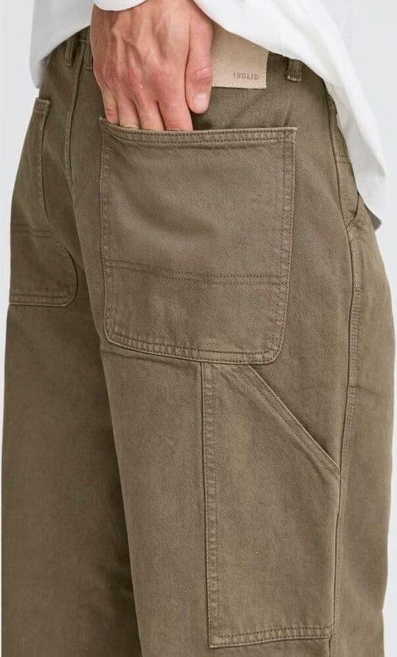 Pantaloni Solid Mason Carpentner bunge cord green - 6