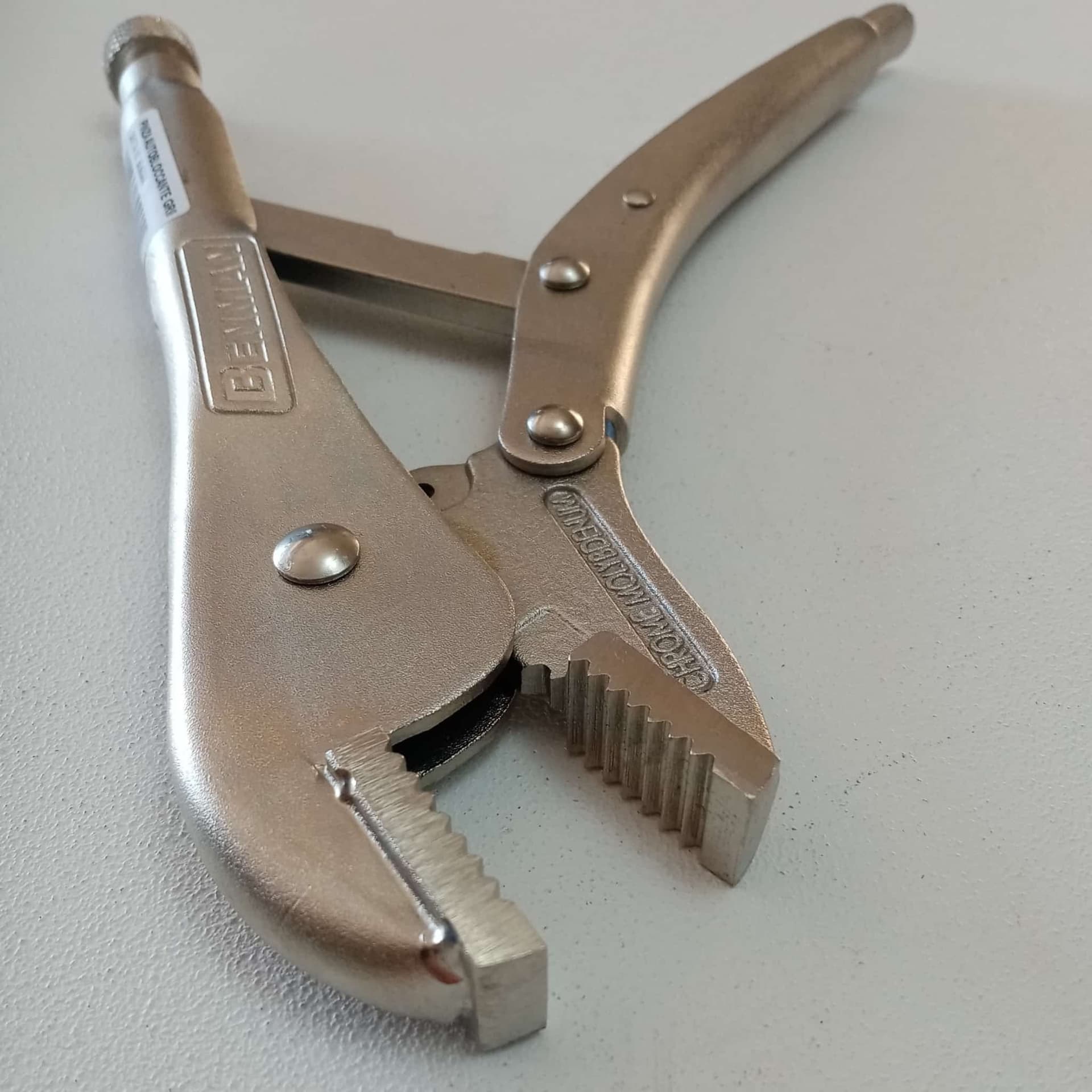 Benman 10" pinza di bloccaggio grip dritta - 5