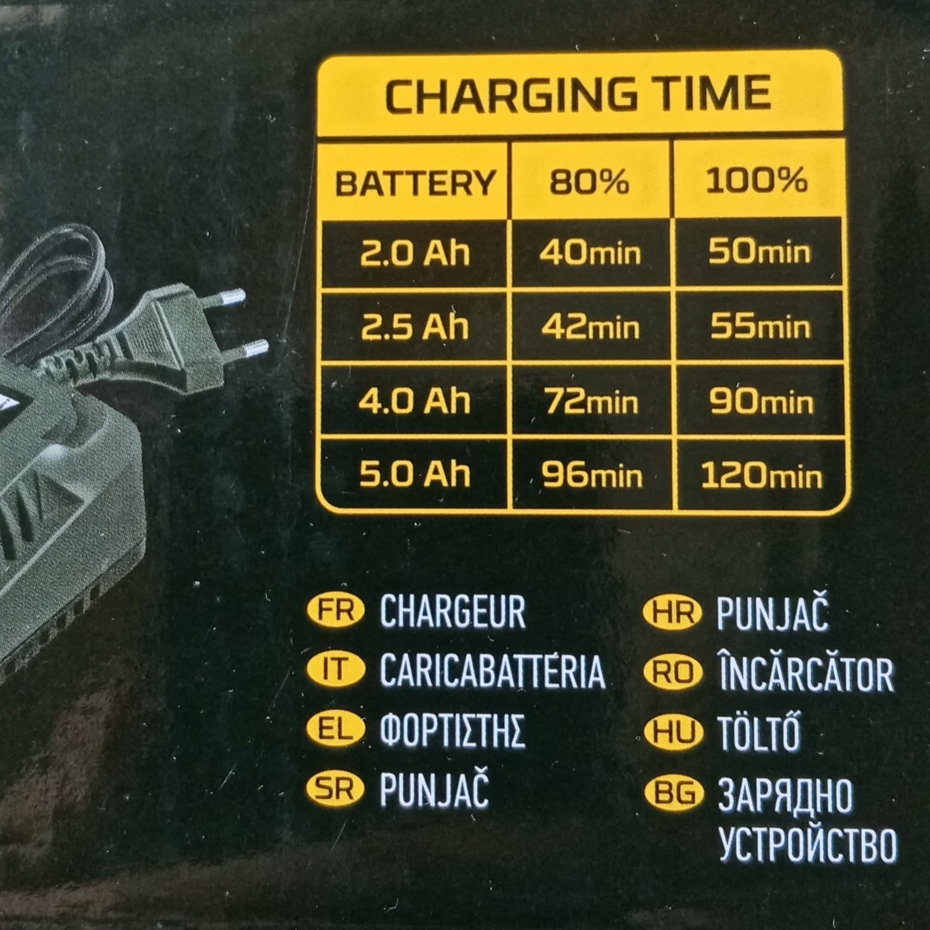 FF Group CH 20V 3A caricabatterie universale per batterie ioni di litio - 4