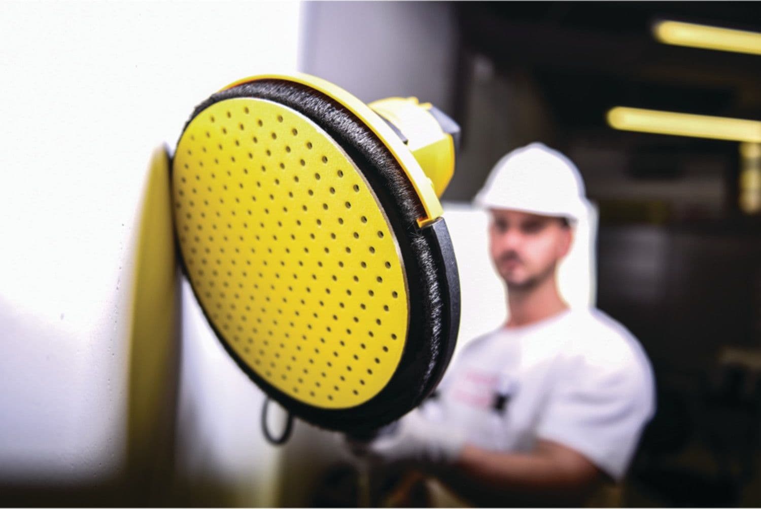 BenMan grana 80 disco abrasivo per levigatrice per muri da 225mm con velcro - 6