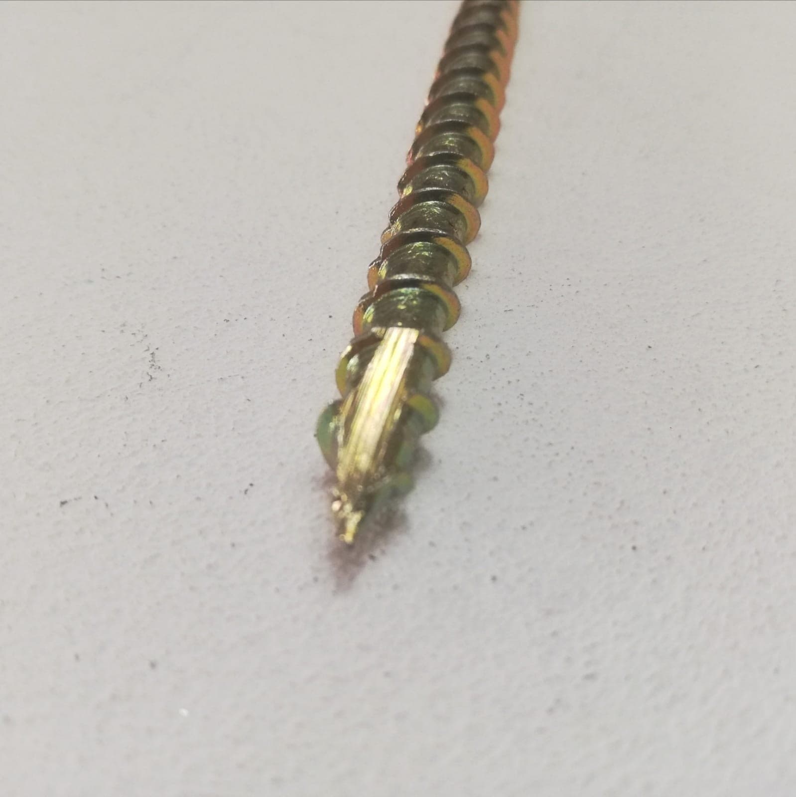 Vite 10x160mm TPS testa conica gialla per legno impronta torx - 10pz - 3