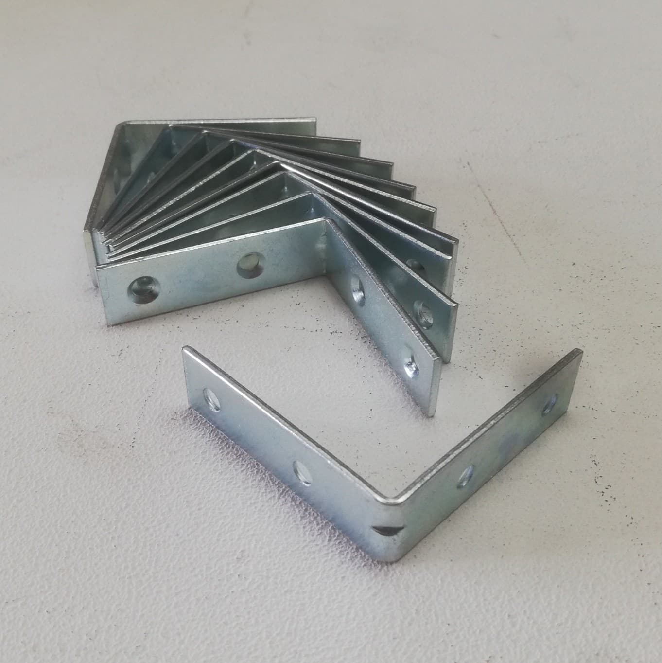 Lastrina ad angolo di rinforzo 60x60x15mm - 10pz - 2