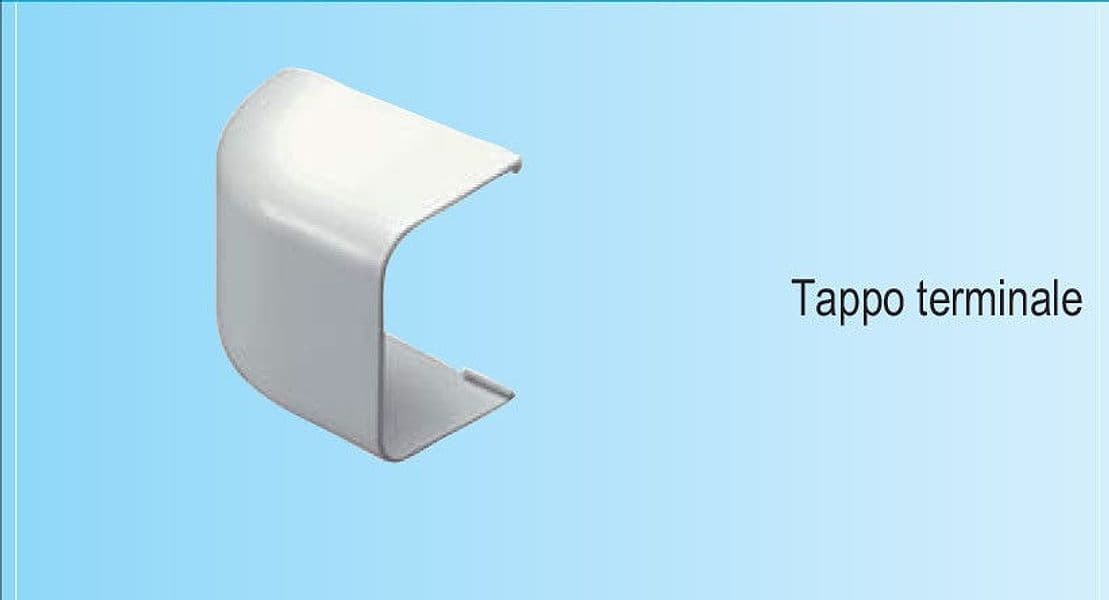 First profilfreddo 90x65mm tappo terminale per canalina - 4