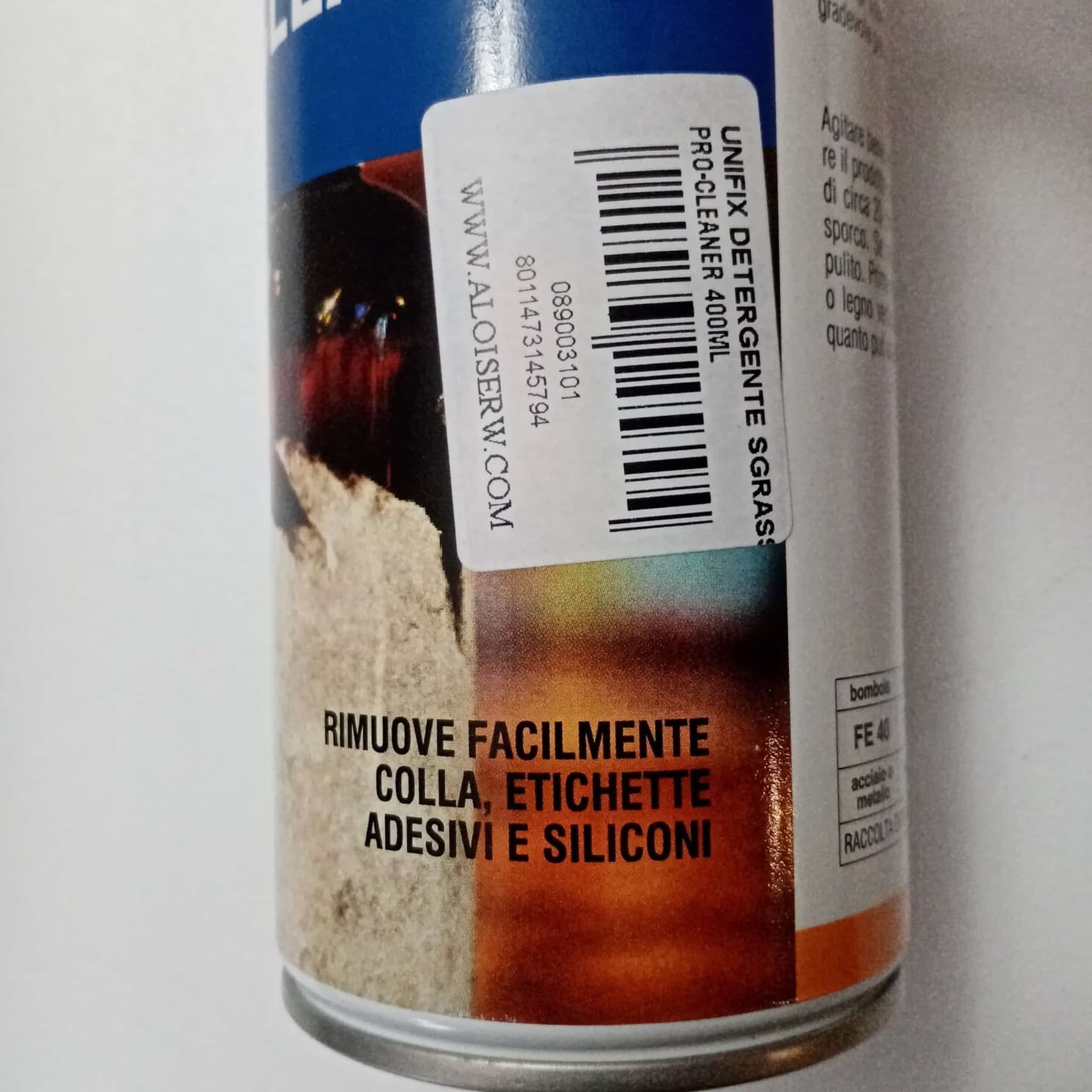 Pro Cleaner 400ml spray rimuovi colla etichette adesivi siliconi catrame - 2