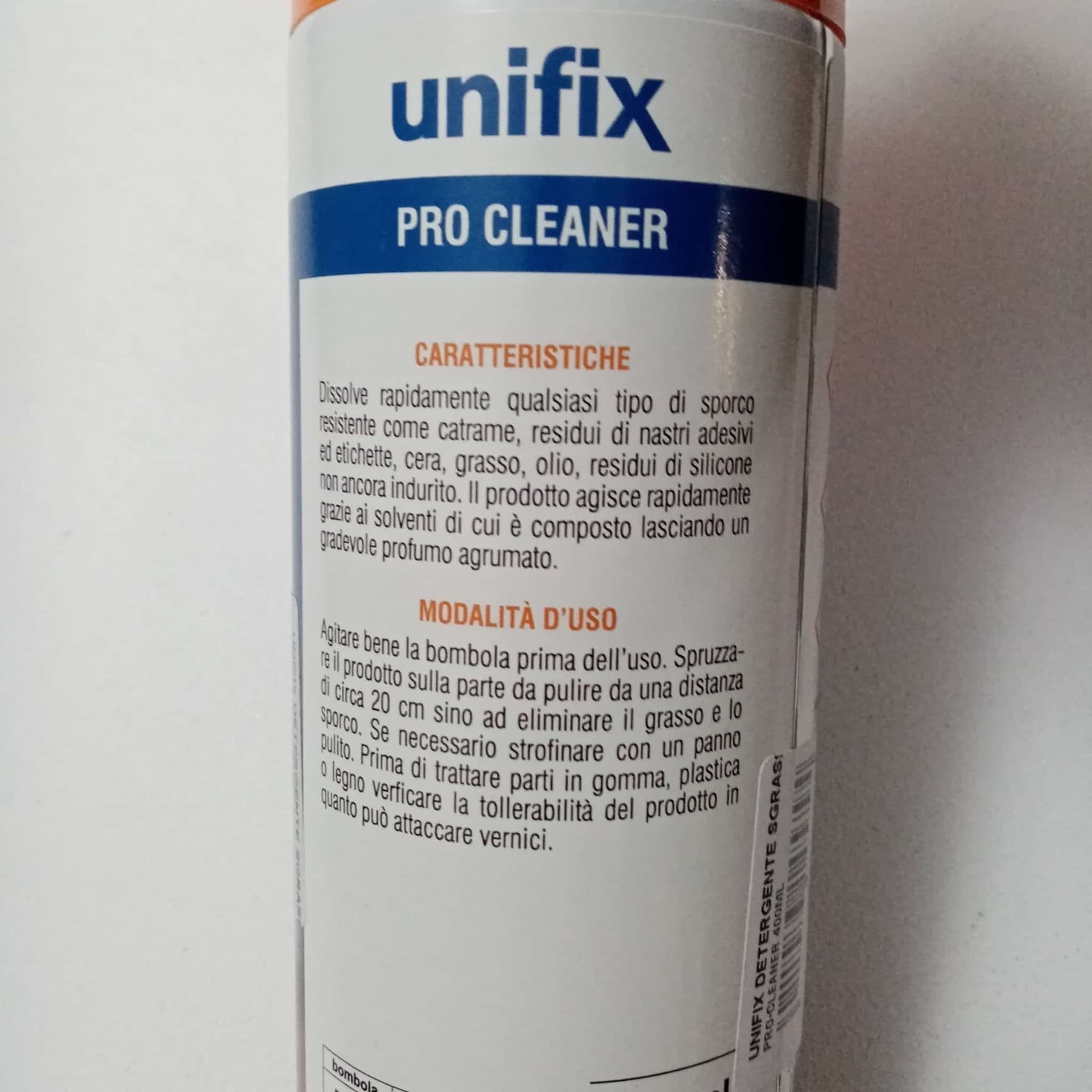 Pro Cleaner 400ml spray rimuovi colla etichette adesivi siliconi catrame - 3
