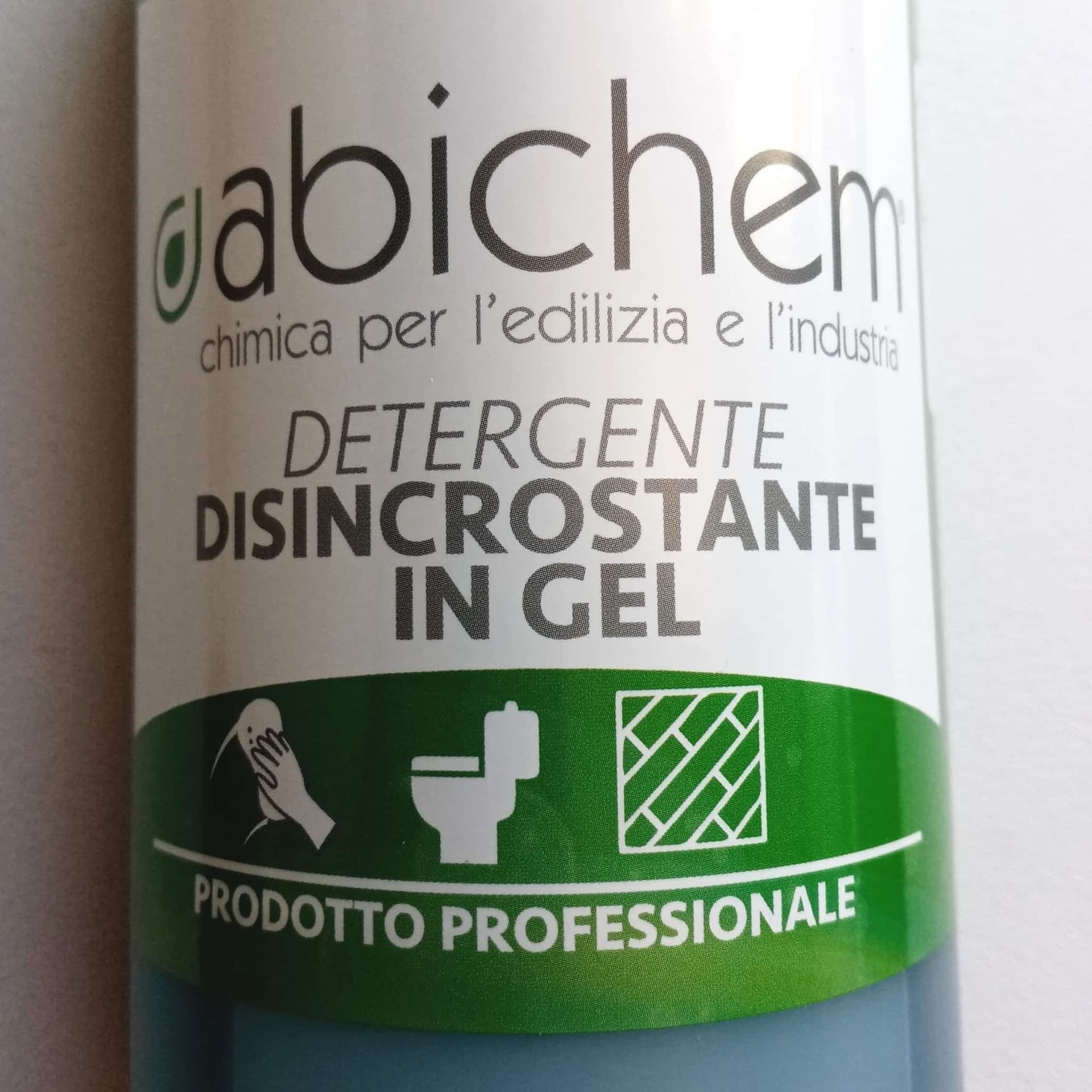 Abichem 1lt DETER W.C. detergente disincrostante in gel per eliminare macchie di incrostazione o di ruggine - 3