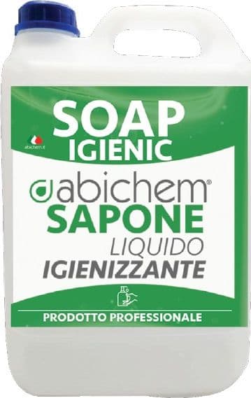 Abichem 5lt SOAP IGIENIC sapone liquido igienizzante lavamani - 4