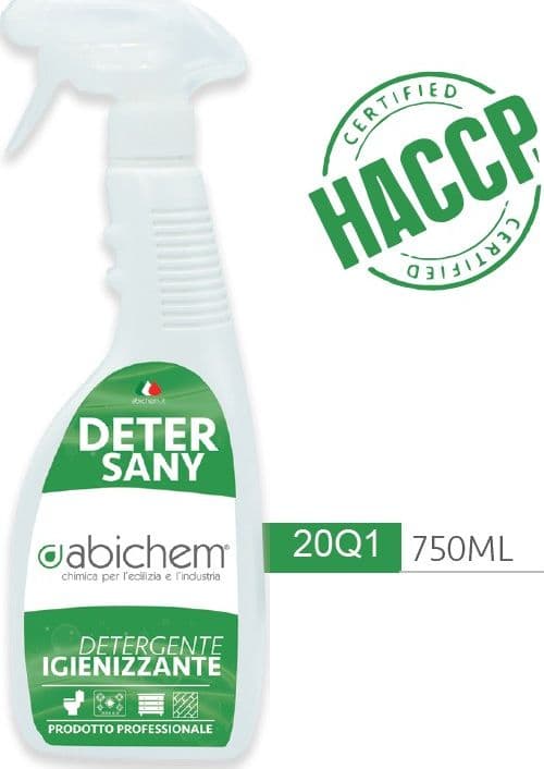 Abichem 1lt DETER SANY detergente igienizzante per superfici - 5