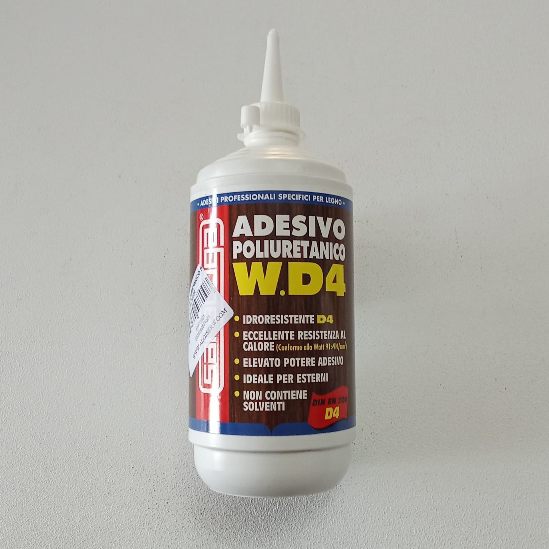 Saratoga colla adesivo poliuretanico PU 500gr W.D4  per esterni - 2