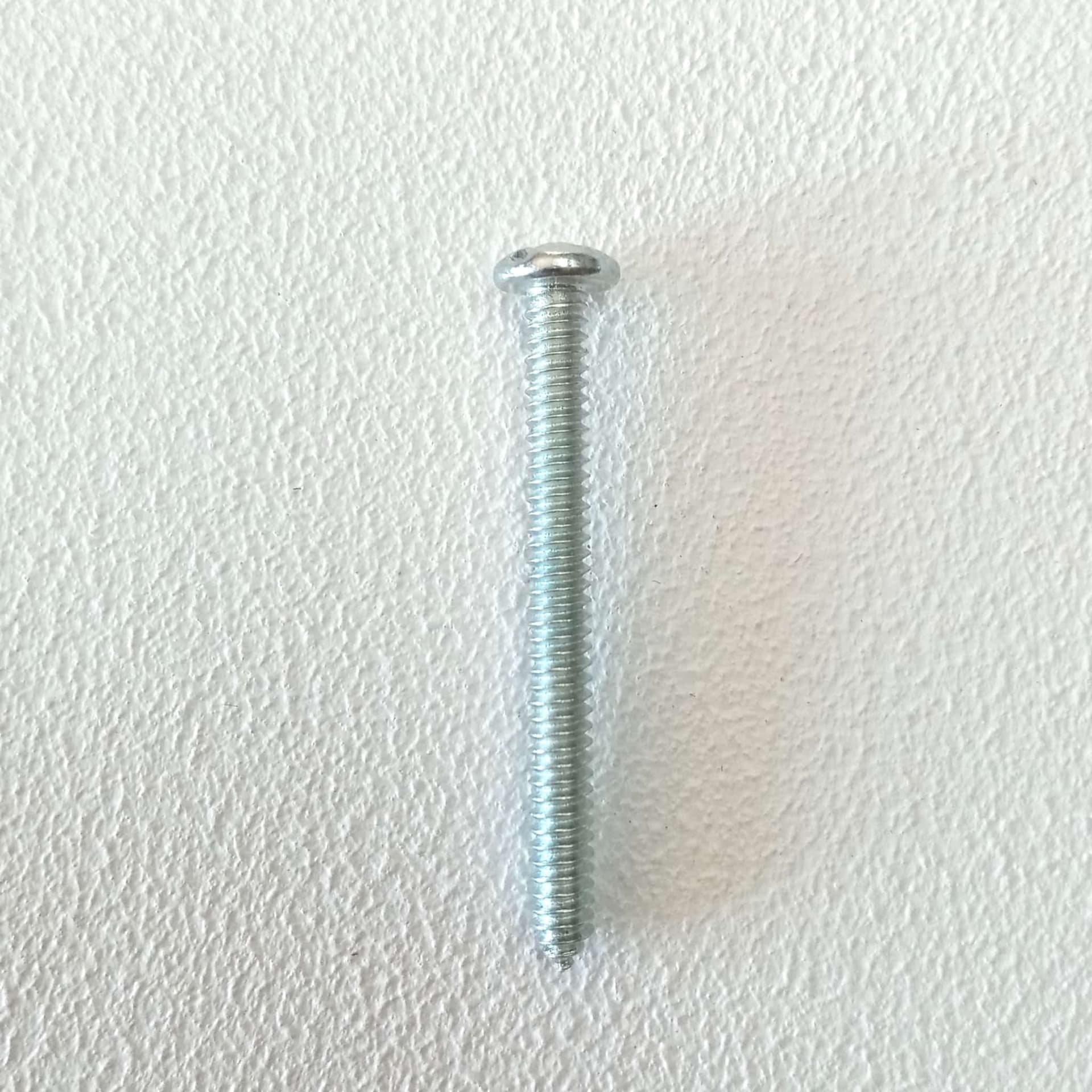 Vite 3,3x50mm - 10pz per supporto 503 - 504 -507 in acciaio al carbonio zincata - 3