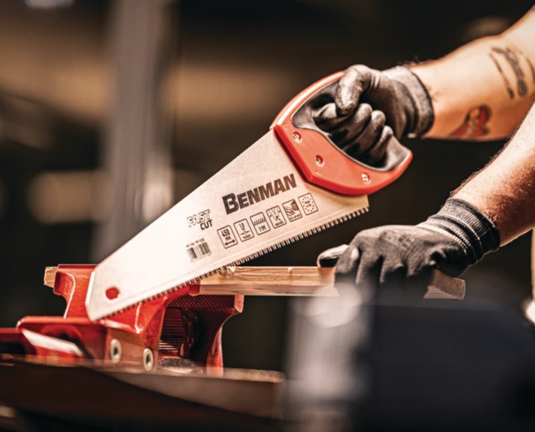 BenMan Fast Cut da 400mm segaccio professionale bilama per taglio legno impugnatura ergonomica