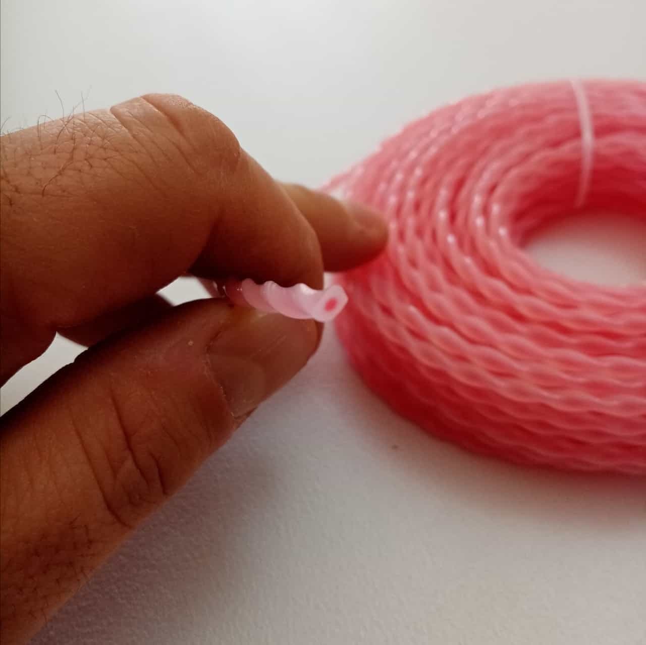 Silent Cut filo decespugliatore tondo ritorto in nylon da 4,0mm rotolo da 15mt - 5