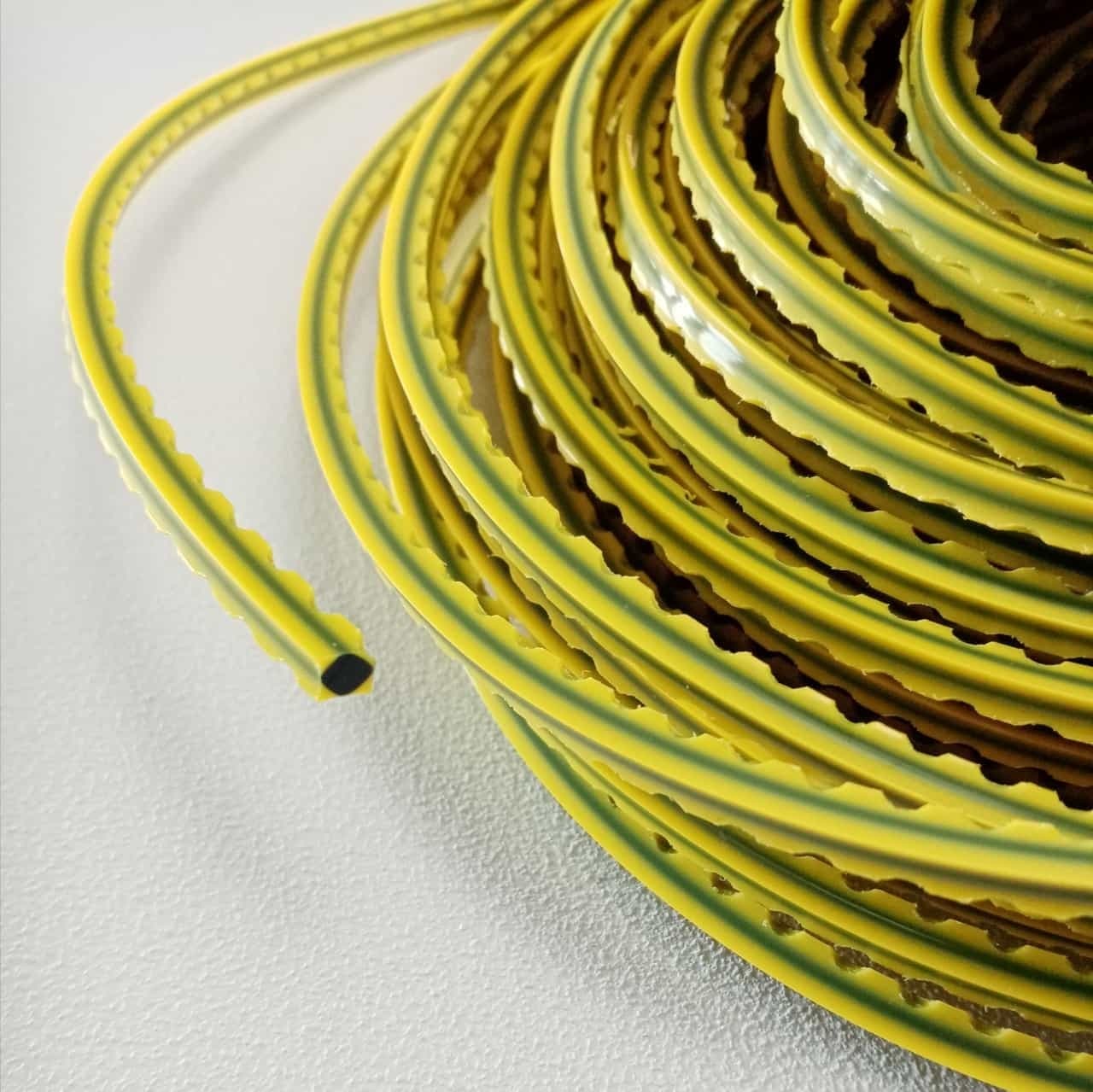 Saw Cut filo decespugliatore quadro seghettato in nylon da 4,0mm rotolo da 15mt - 4