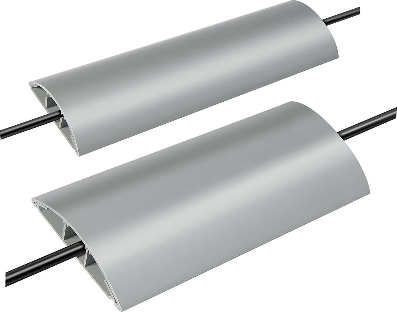 Canalina da pavimento per cavi sezione max 13mm 75x17mm da 1m - 2